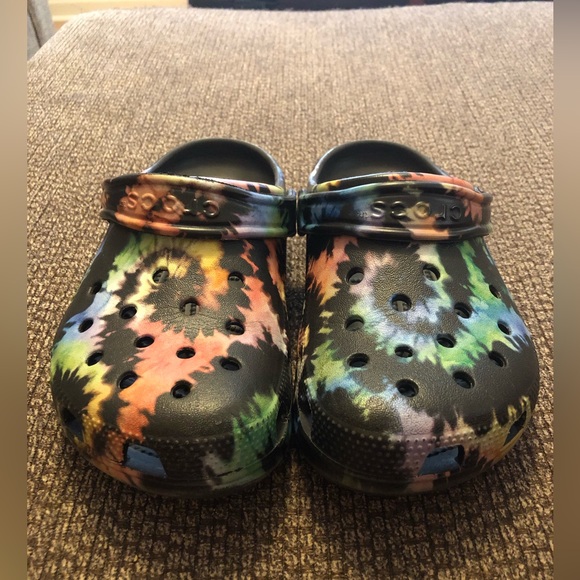 CROCS Other - Crocs youth size 3. Great condition tie-dye color.